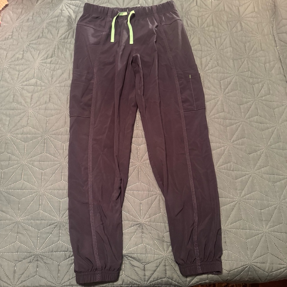 Carhartt Drawstring Jogger Scrub Pants - Navy - XS petite XSP